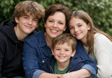 Olivia Colman Kids