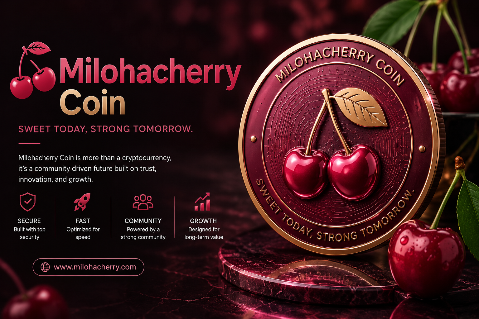 Milohacherry Coin