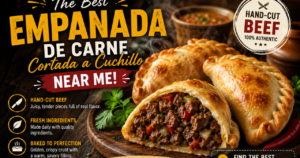 Best Empanada de Carne Cortada a Cuchillo Near Me